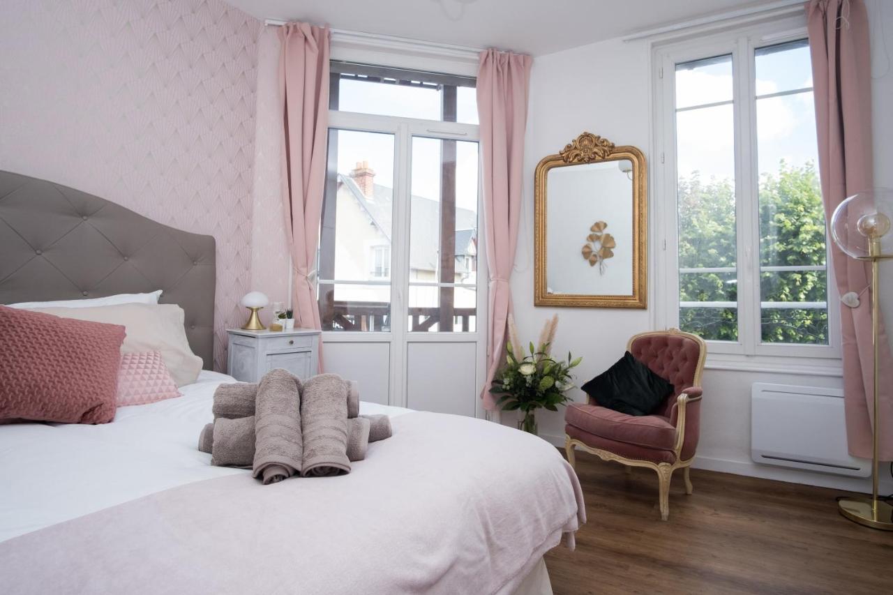 Cabourg Cosy Chic Cabourg Hyper-Centre 4 Pers, 2 Bedrooms , 2 Sdb, Terrasse, Wifi Luaran gambar